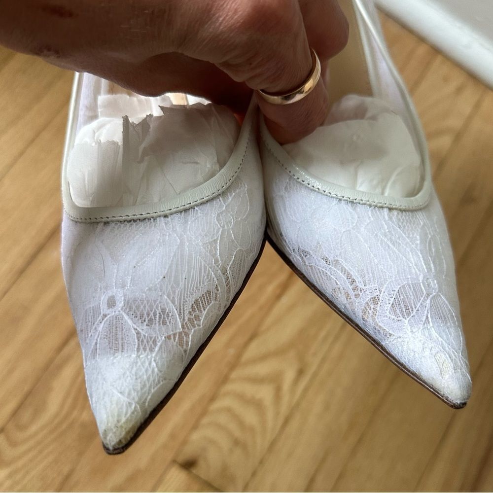 MARION PARKE Eleanor 85 Pointed Toe Pumps - Picture 8 of 12